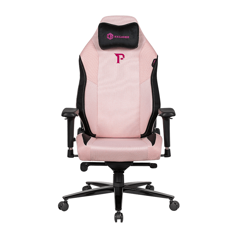 RXGAMER RX-2070-1XL-B mesh bureaustoel verstelbaar met 4D armleuningen e-sportstoel