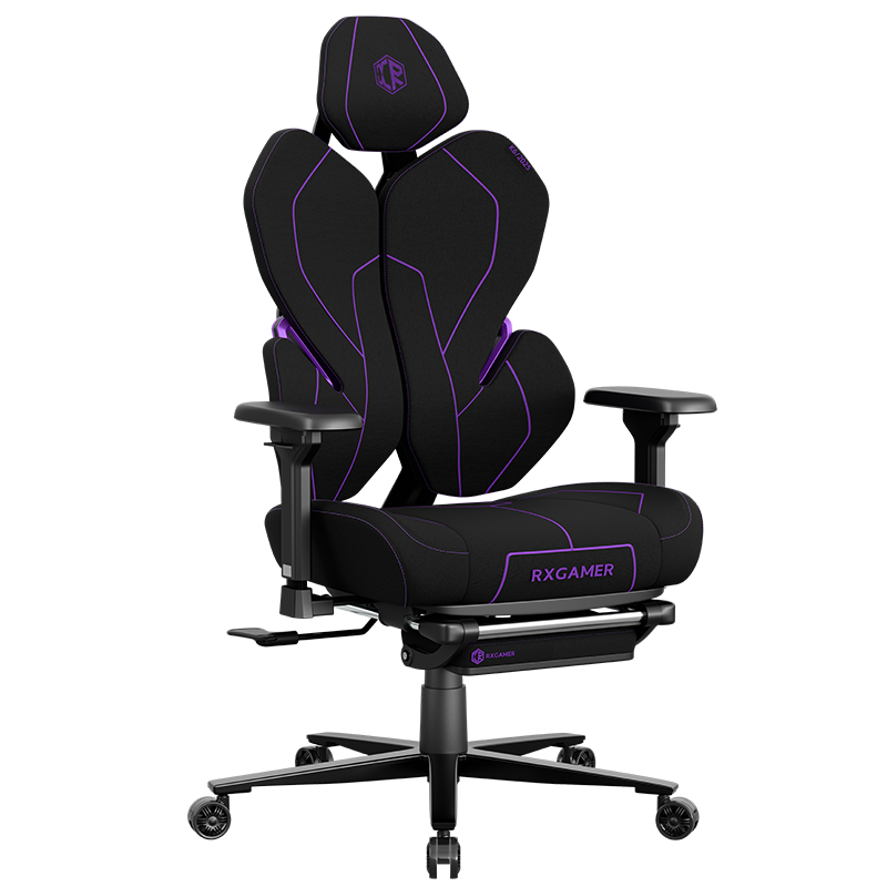 Een nieuw comfort: RXGAMER RX-6301 met uittrekbare voetsteun