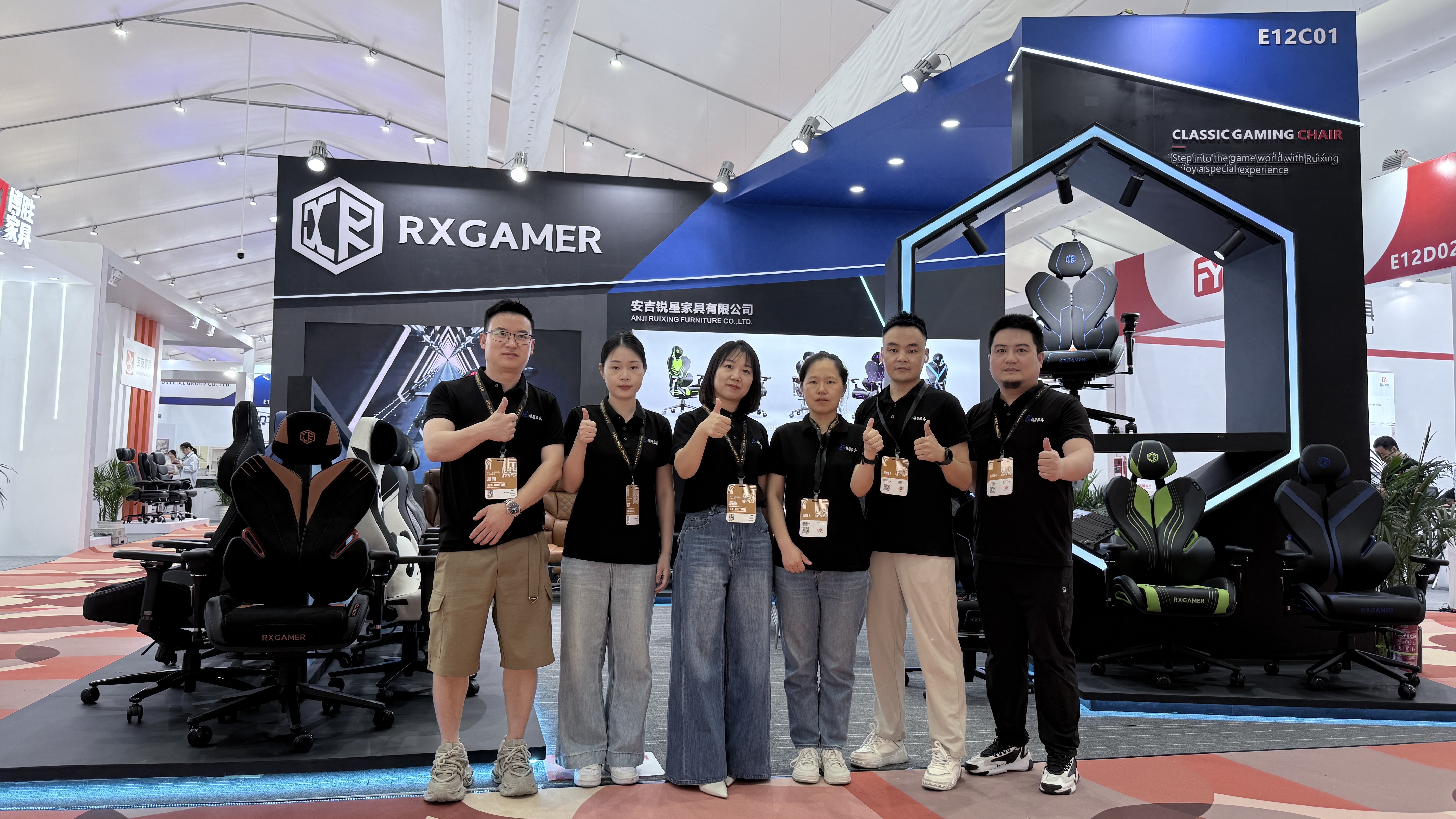 Anji RuiXing Furniture presenteert met succes op de 30e China International Furniture Fair